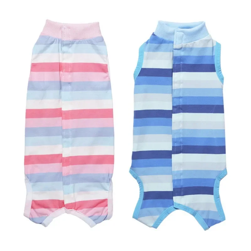Dog Recovery Suit Post-Operative Vest Four-Legged Jumpsuit Dog Clothes Anti Licking Wounds After Surgery Puppy Summer Clothes