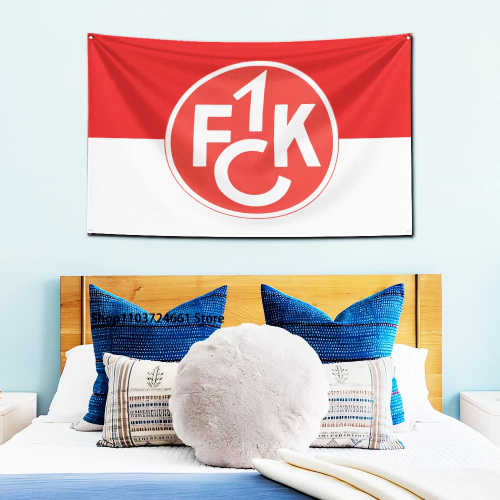 Germany 1. FC Football Flag Polyester Digital Printing Banner Bedroom for Kaiserslauterns Garage Wall Art Out Door Decoration