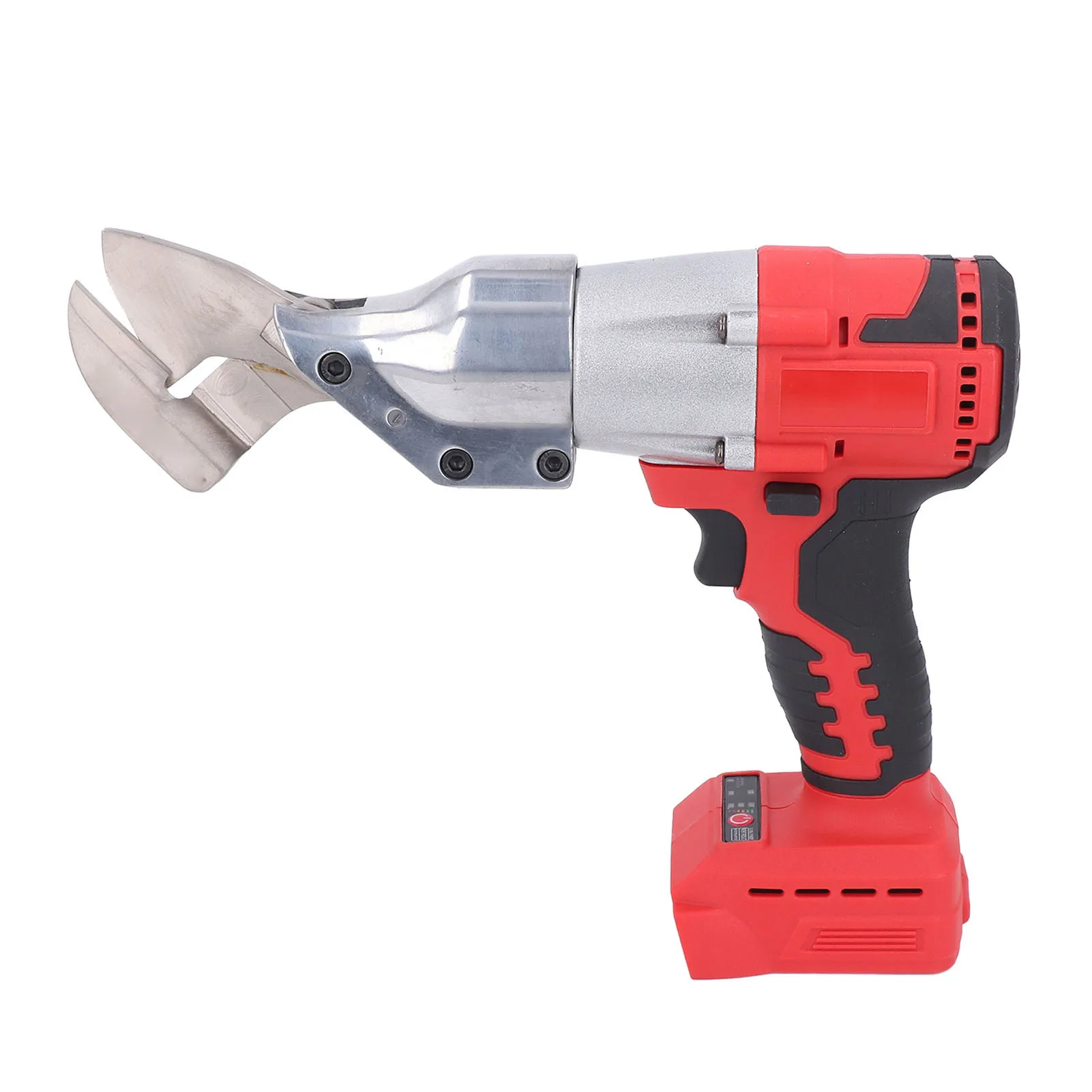Sheet Metal Scissors 18V Battery Powered 800W Brushless Motor Sheet Metal Cutter 1500-2200RPM 180N.m Torsion for Carbon Steel
