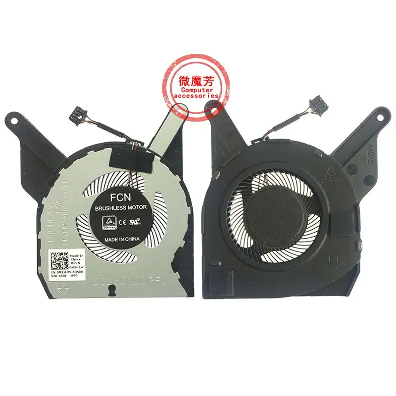 

New Laptop Cpu Cooling Fan For DELL Latitude 5400 P/N：EG50050S1-CF00-S9A FL39 MXH2W