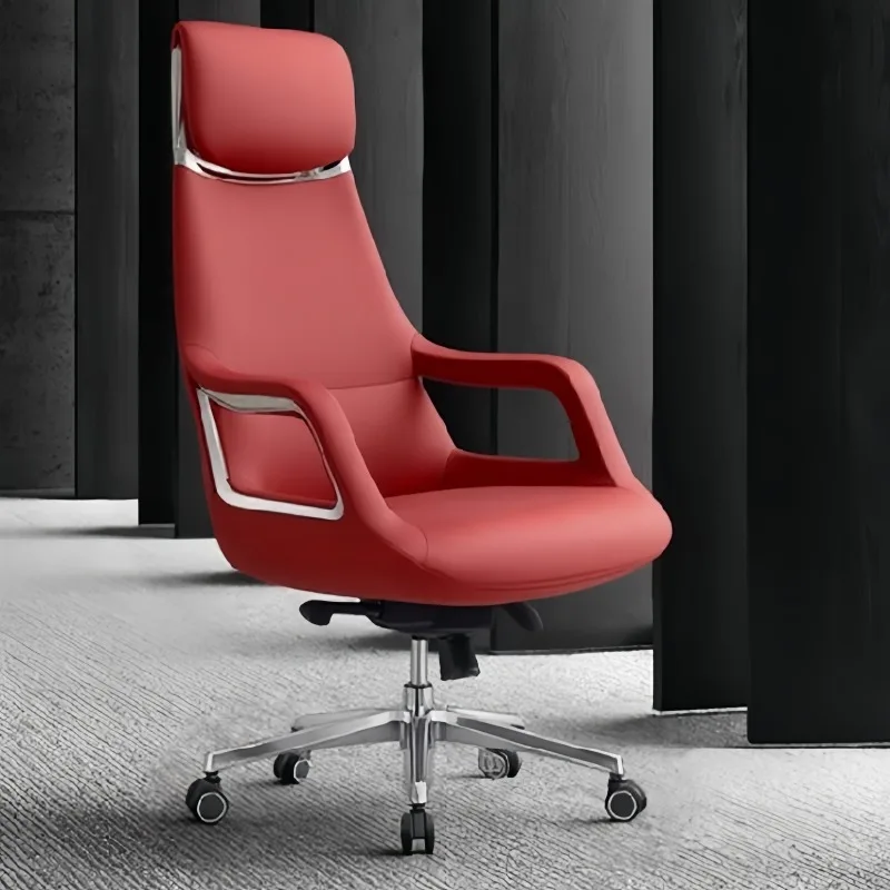 Luxury Modern Office Chair Swivel Throne Designer Cushion Office Chair Comfortable Executive Sillas De Oficina Trendy Furniture