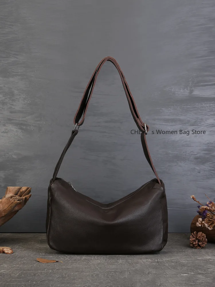 

Винтажная сумка через плечо из коровьей кожи в американском стиле, мягкая красочная женская повседневная модная модная сумка для путешествий