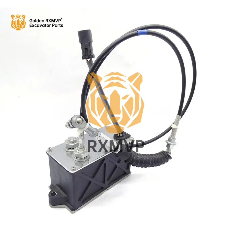 Excavator Spare Part  Throttle Motor E320-E325B 5 line Excavator Accel Actuator / Stepper Motor