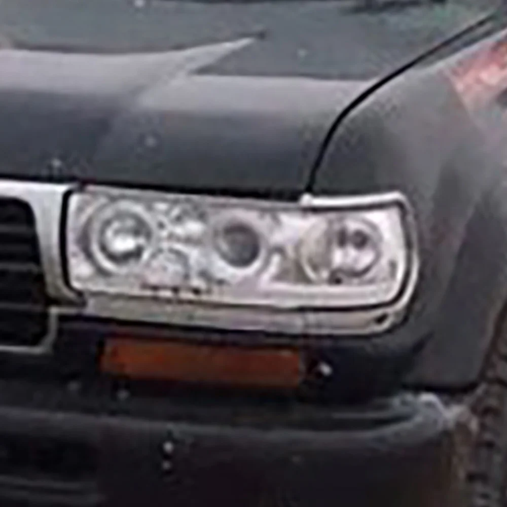 Headlight Cover For Toyota Land Cruise 4500 LC80 FJ80 Transparent Headlamp Shell Lens Replace Original Lampshade Plexiglass view 6