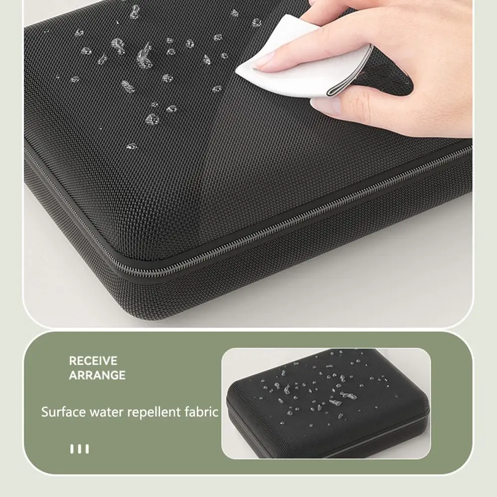 Large Capacity Car Vacuum Cleaner Storage Bag Zipper Closure Waterproof Vacuum Cleaner Carrying Case with Handle Shockproof