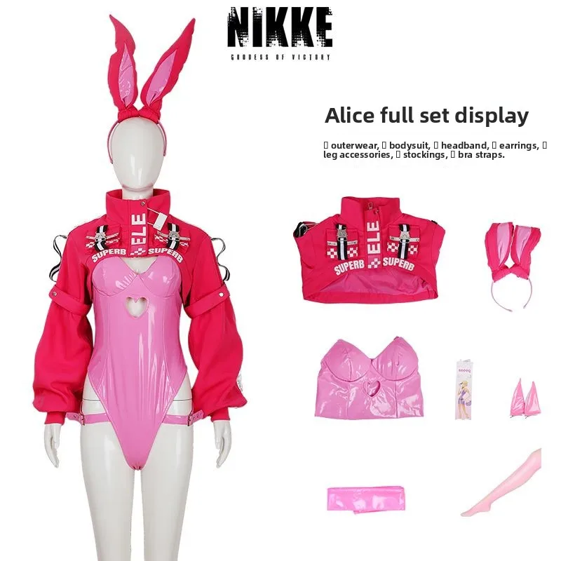Original Victory Muse Nikki Cosplay, Alice Bunny Cosplay Tights