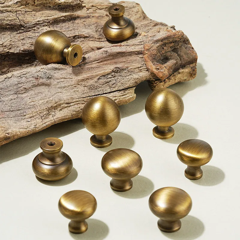 Warm Silver Brass Cabinet Pulls, Modern French Mid Century Long Drawer Handles for Wardrobe & Cupboard
