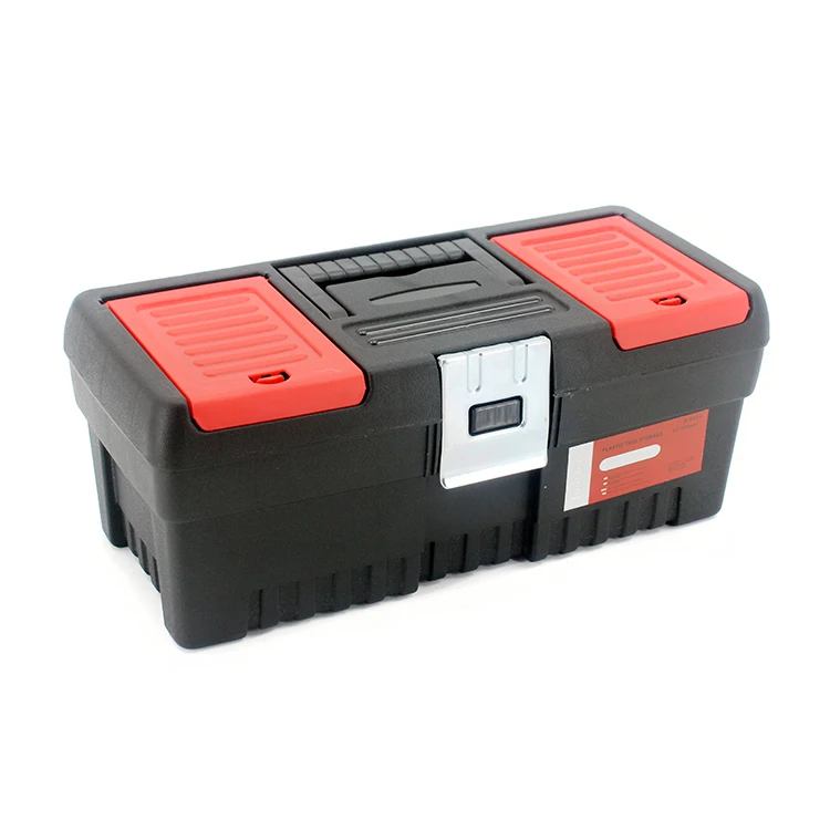 13 16 18 Inch Tool Kit Tool Box Two Layers Seal Box Shockproof Case Plastic Toolbox Portable Suitcase for Tools