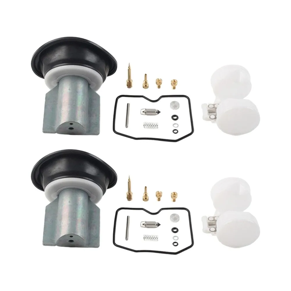 2-Pack Carburetor Replacement Parts Kit for Suzuki For LTF500 LTA500 LT500F Featuring Main Jets 128 148 Jet 35
