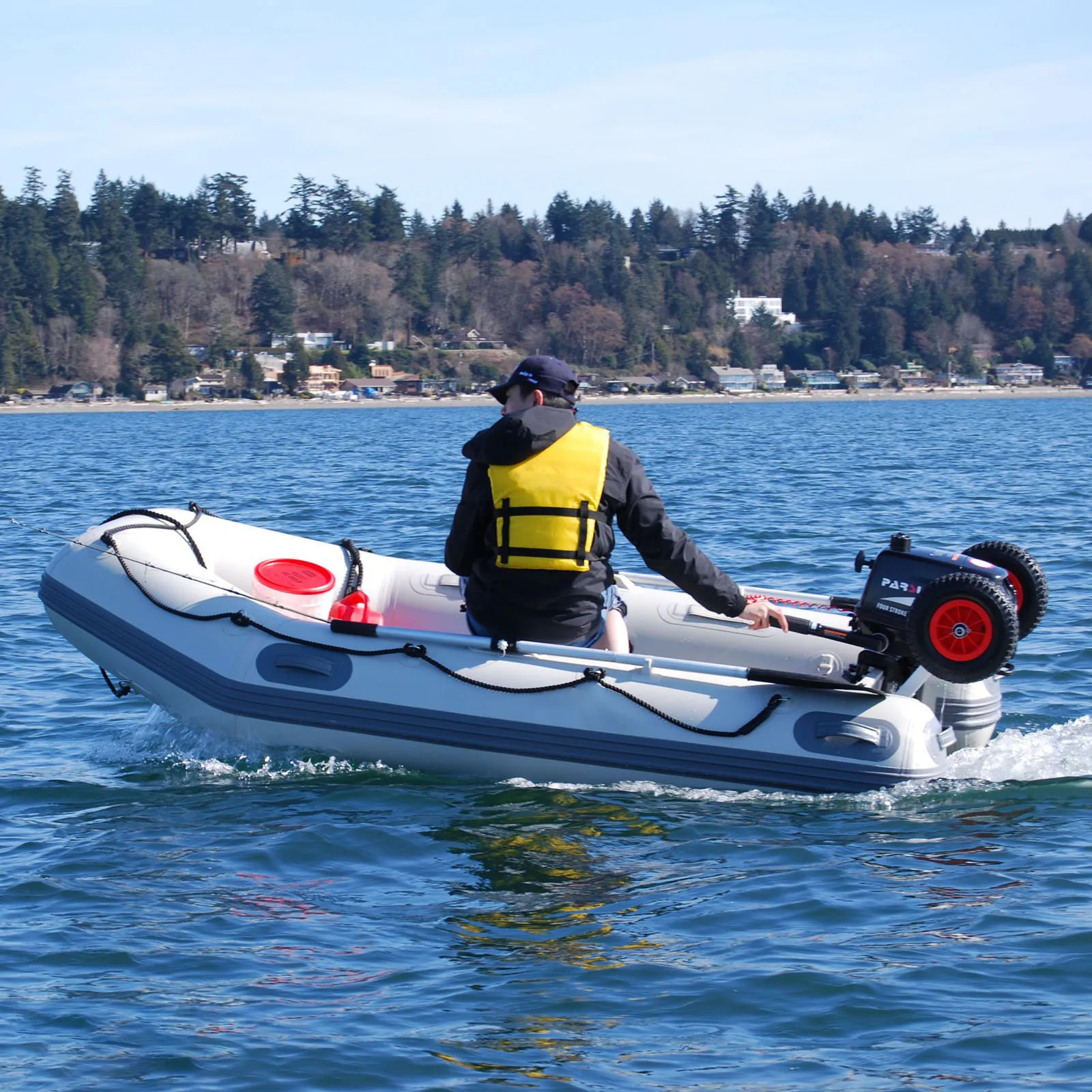 3.3 متر باتو شبه ريجيد هيبالون الألياف الزجاجية جامدة بدن نفخ الضلع جامدة قارب قابل للنفخ #6