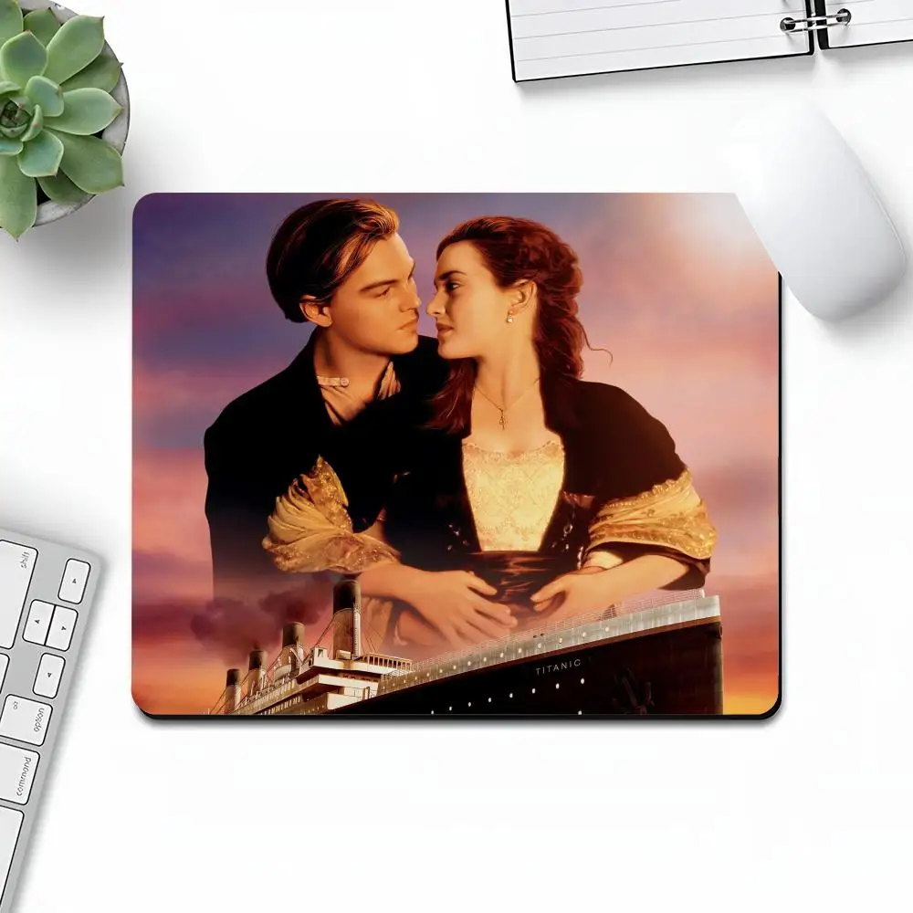 Titanic Mouse Pad xxl Art Gaming Gamer Small Rubber Locking Edge Large Computer MousePad Laptop Desk Pad