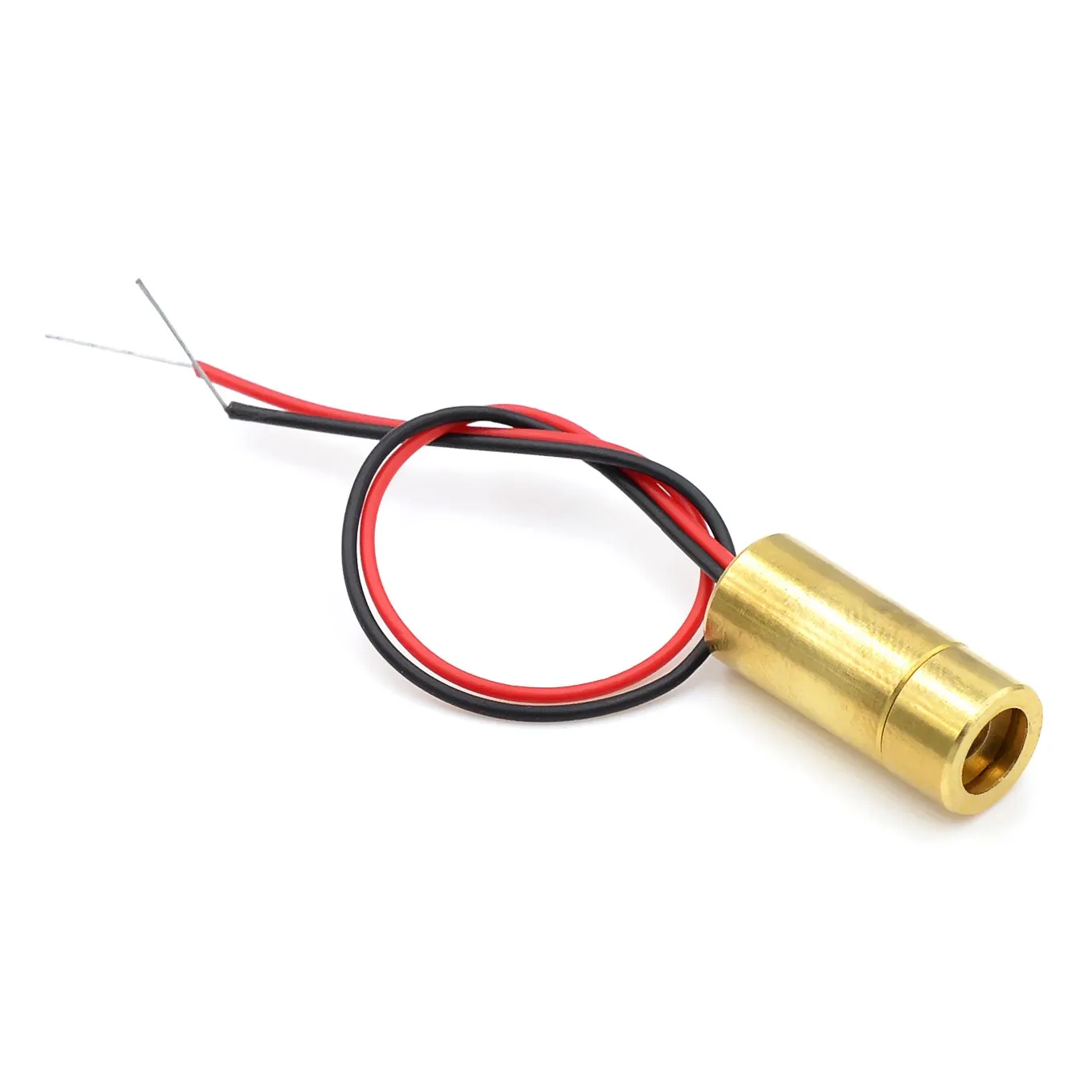 Testa laser 650nm 9mm 3V 50mW Modulo diodo laser a croce Testa in rame rosso