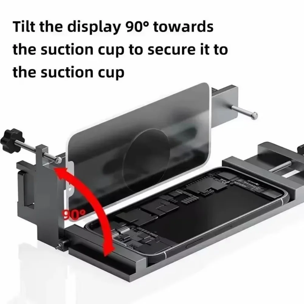 WYLIE WL-728 Touch Screen Removal Fixture Free Heating Disassembly Clamp LCD Screen Separator for Phone Repair Tool