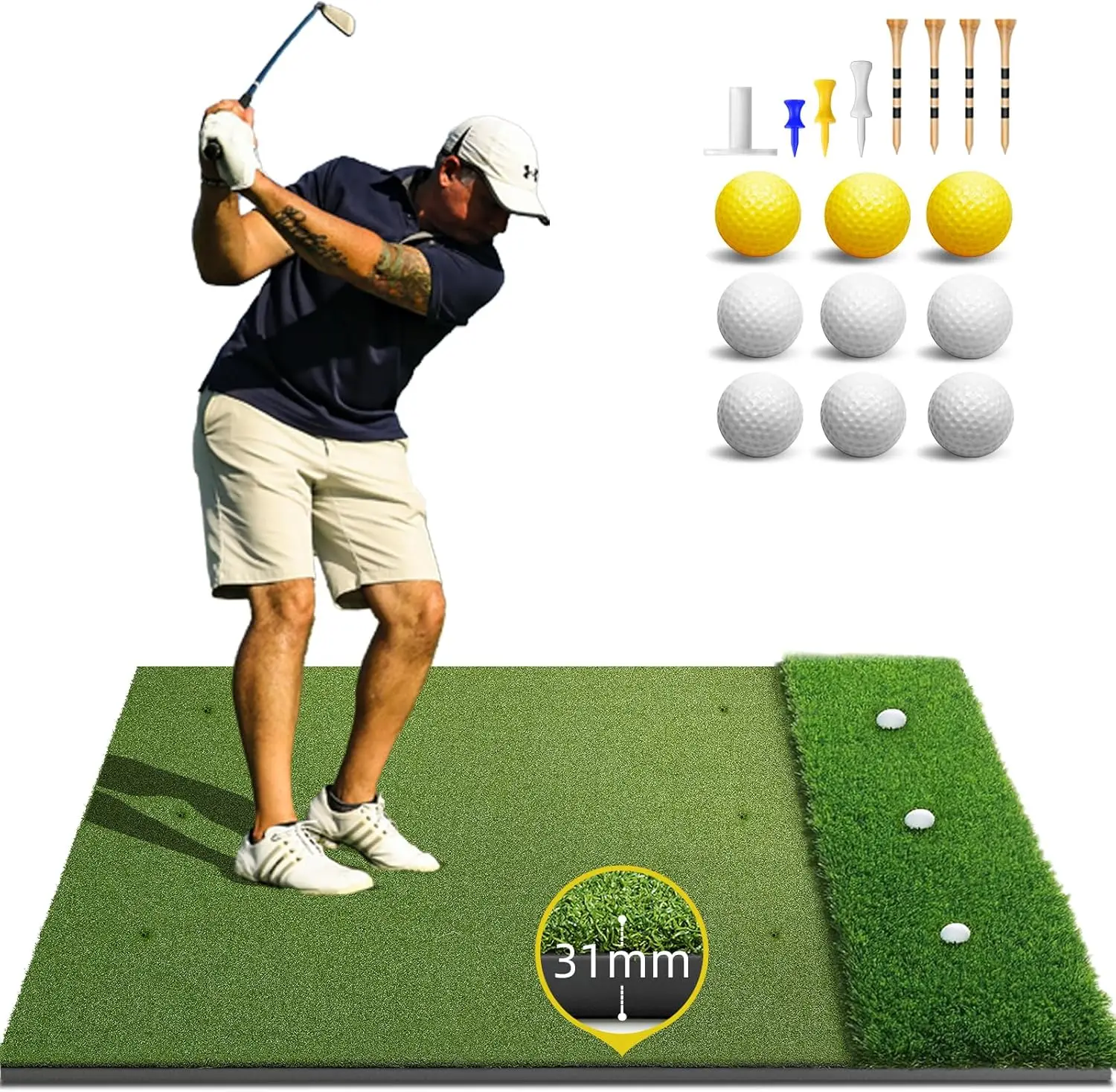 Thickened Golf Mat:… - image