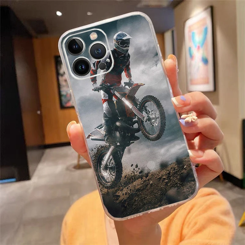 

Phone Case For iphone 17 Pro Max Air 17 16 15 14 13 Pro Max 15Plus 15 16 Pro Motocross Cross Dirtbikes