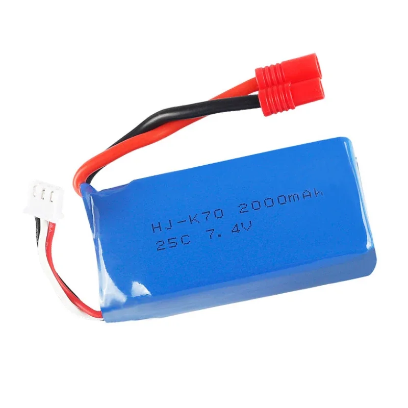 903462 7.4V 2000mAh Lipo Battery and Charger for KaiDeng K70C K70 RC Drone Quadcopter 2S 7.4 V Battery for X8C X8W X8G