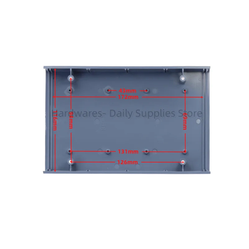 1pcs 190x120x60mm Waterproof Electronic Project Box Enclosure Plastic Cover Case Wire Junction Boxes