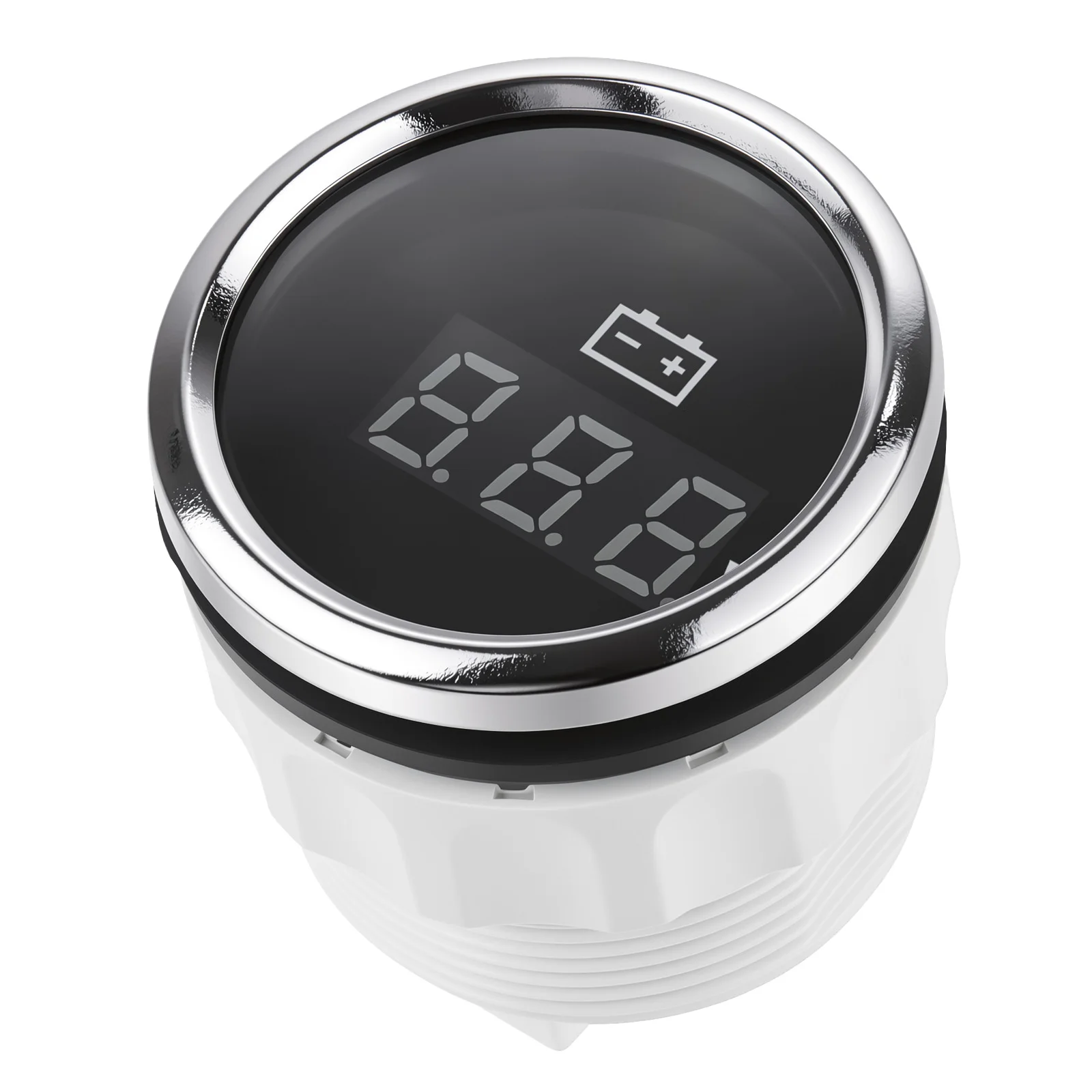 12V24V Universal 2'' 52mm Water Temp / Voltmeter / Timing Gauge / Fuel Level / Oil Temperature Digital Power Meter for Car Boat