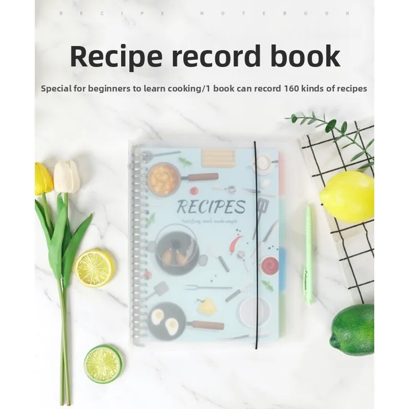 Cuaderno de Recetas y Planificación DIY para el Hogar, Libro de Hojas Sueltas de Gran Valor
