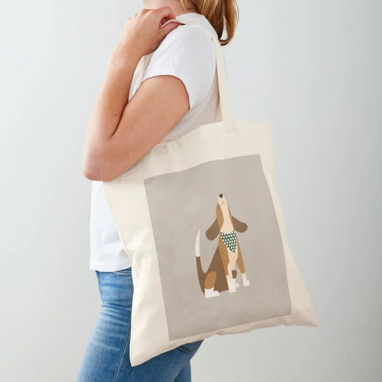 

Howling Beagle Tote Bag women bag sac pour femme Canvas shoulder bag cute pouch