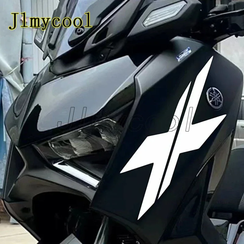 

Motorcycle Stickers Stripe Waterproof Motocross Sport Vinyl Decals Motorbike Front Fairing Decoration for Yamaha Xmax 300