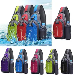 Mens Women Waterproof Small Chest Bag Pack Travel Sport Shoulder Sling Backpack Crossbody Bags Gift