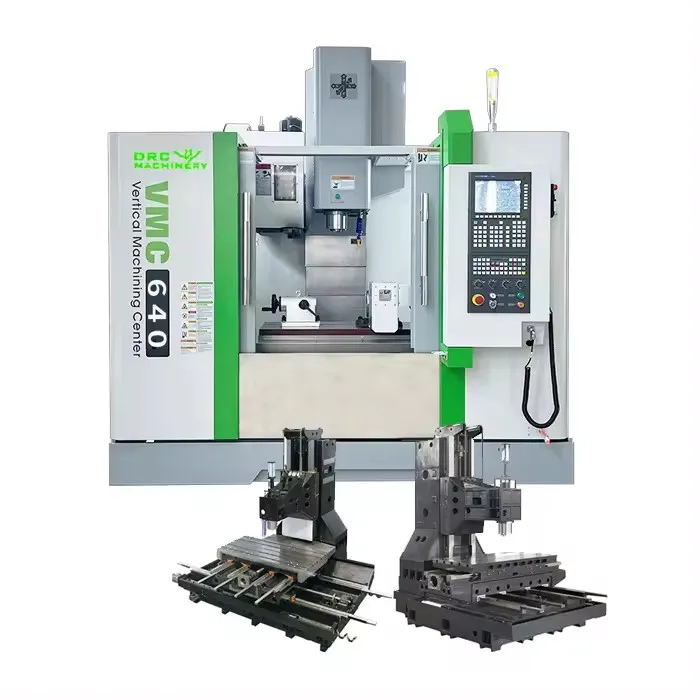 High Precision Vertical Center Vmc640 Fanuc/Gsk/Siemens Milling Hine CNC 5 Axis Hining Center