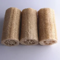 3 pz naturale Anti-olio cucina luffa spugna Scrubber piatto ciotola spazzola per la pulizia doccia Scrubber cucina pulizia bagno forniture