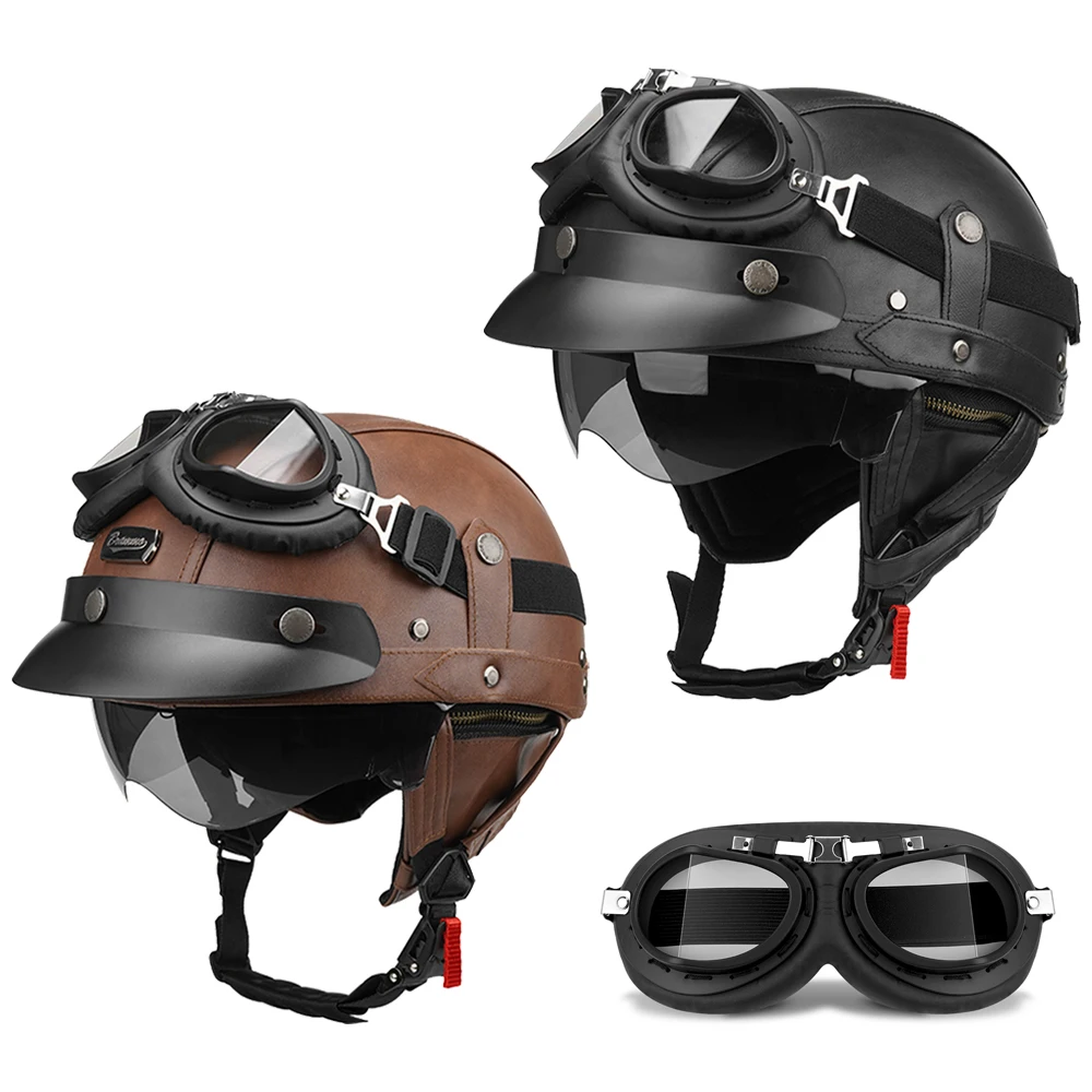 motorcycle-half-helmet-leather-motorbike-open-face-helmet-vintage-fashion-safety-helmets-anti-fall-and-sun-cap-moto-helmets-m-xl