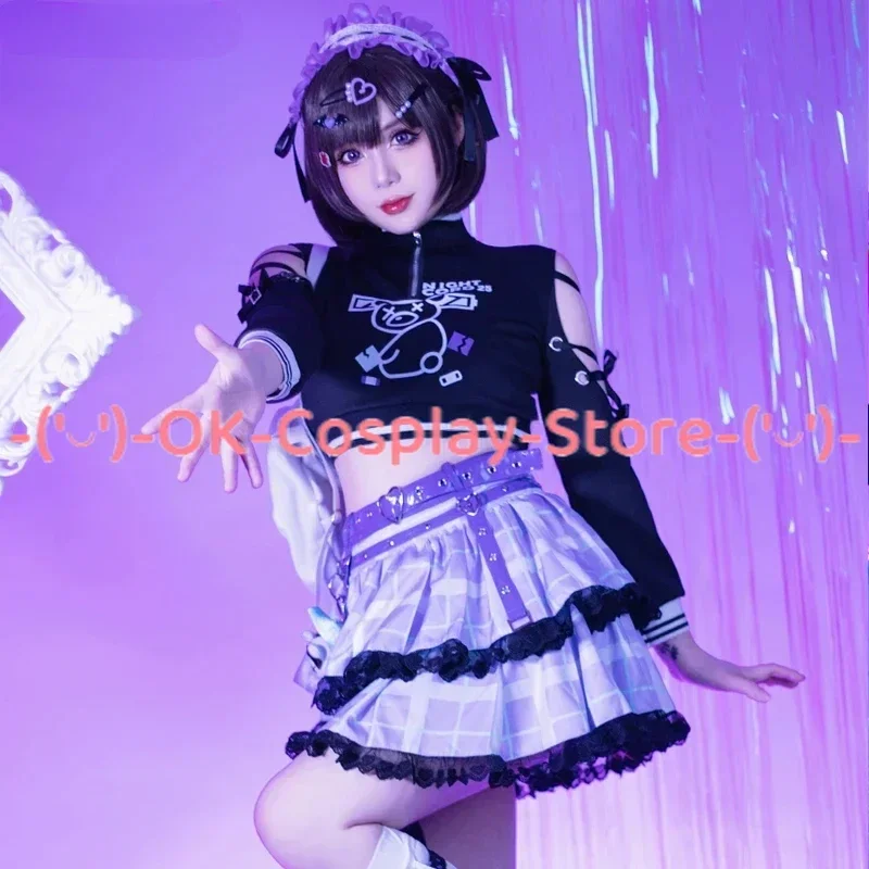 25Hours Shinonome Ena Cosplay Costumes Game Project Sekai Colorful Stage Cosplay Party Suit With Bag Uniforms Custom Made