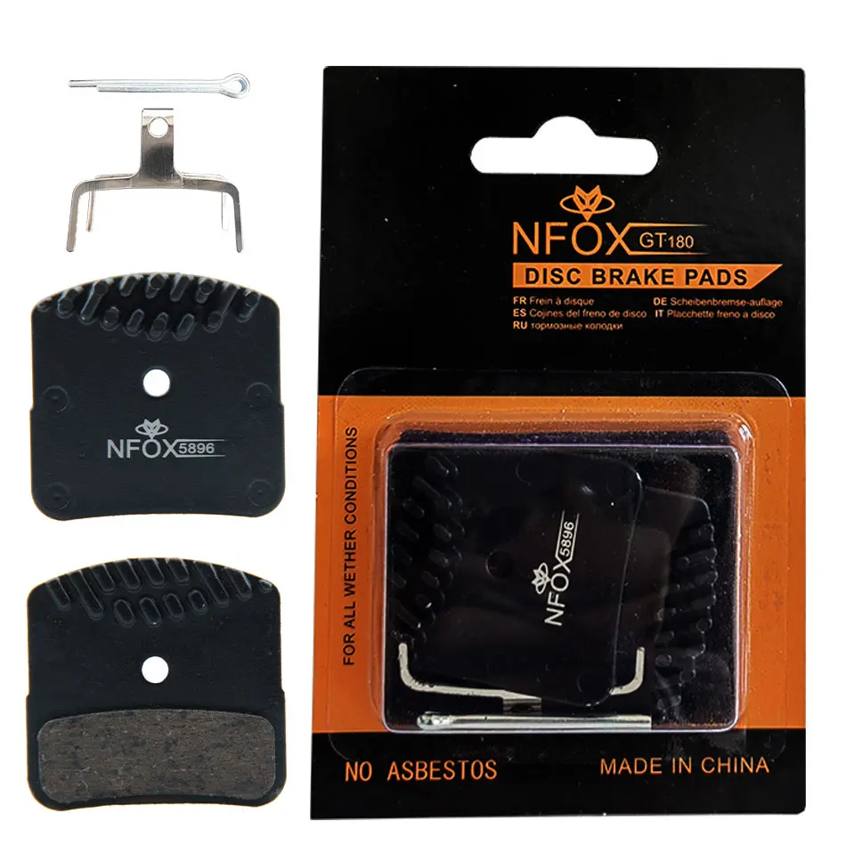 

Four Piston Scooter Electric Vehicle Hydraulic Brake Disc Brake Radiator Pad Resin Semi Metal Ceramic Copper Base Accessories