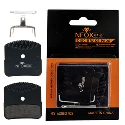 Four Piston Scooter Electric Vehicle Hydraulic Brake Disc Brake Radiator Pad Resin Semi Metal Ceramic Copper Base Accessories