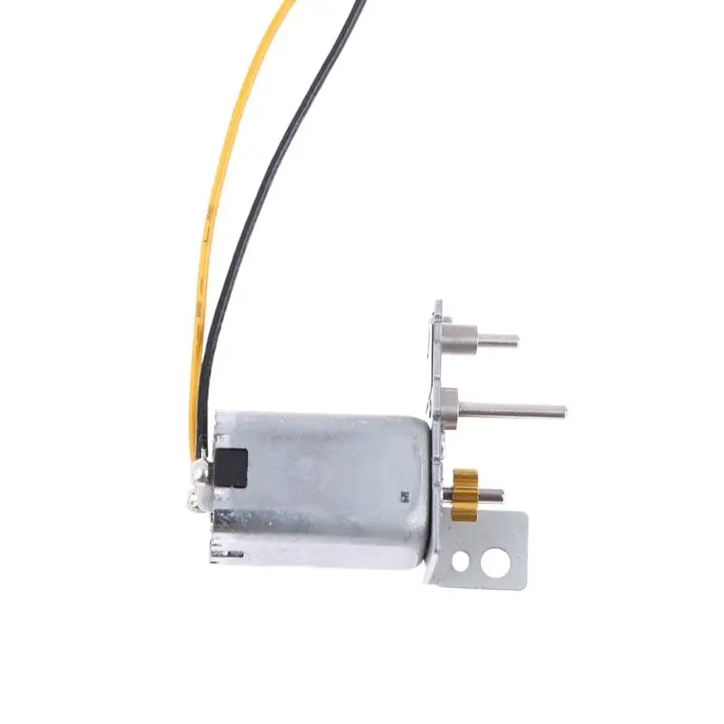 New6-pole Rotor Motor Mini Micro 8mm Square Electric Motor 3V 5V 6V 25000RPM High Speed Engine With 0.3M 8 Teeth Gear