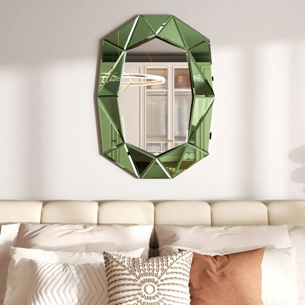 Irregular Vintage Accent Mirror 3