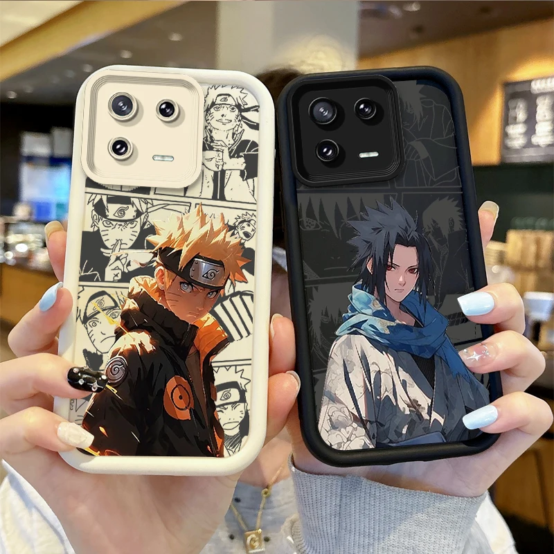 

New N-Narutos Anime Phone Soft Case for XiaoMi 14 13 12 11T Pro 13 12 11 Lite Poco F6 F5 X5 X3 Pro TPU Silicone Shockproof Cover