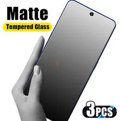 1-3Pcs Matte Tempered Glass For Realme GT Neo 5 SE 3T 2T GT3 GT2 Pro Screen Protector for Realme GT Master C55 C53 C33 C31 C30S