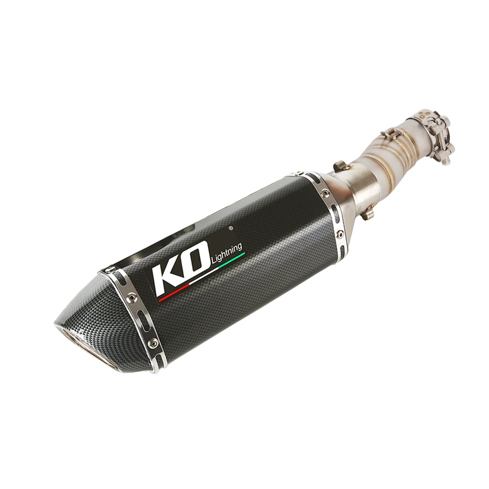 

Глушитель Slip-On для мотоцикла CFMOTO 450MT 2024-2025 с соединительной трубой и DB-киллером из нержавеющей стали