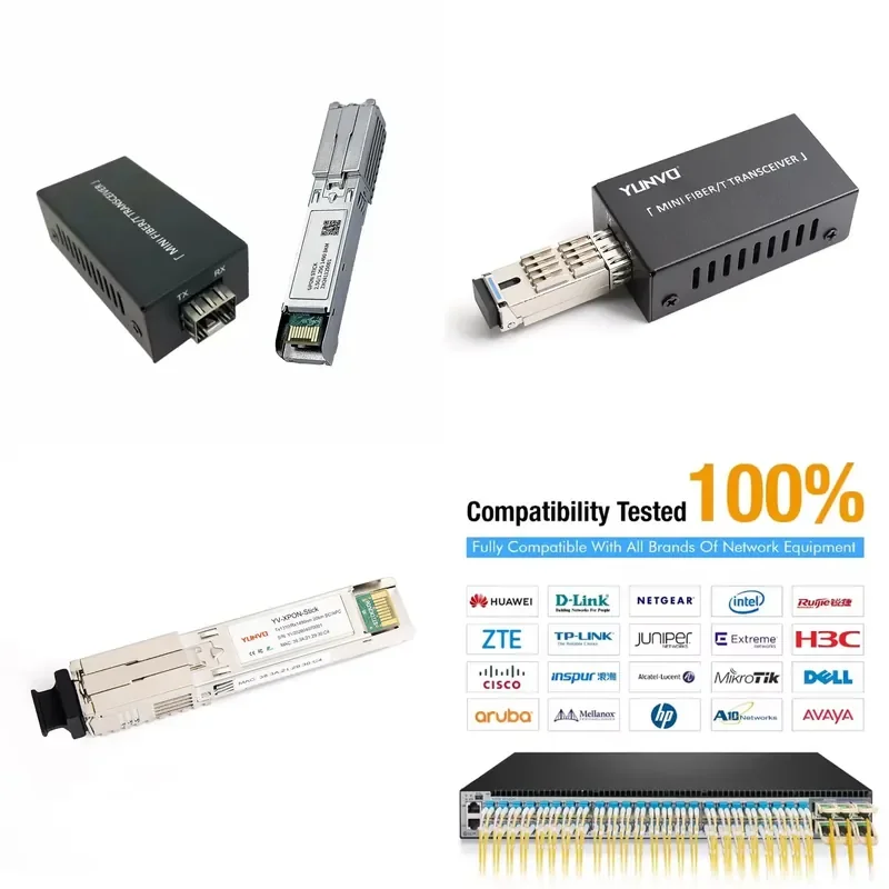 Portable OLT Device 1.25G/2.5G Single Port Micro GPON/XPON SC Mini OLT Gpon 32 OnuDDM Supports FTTH Telecom Applications