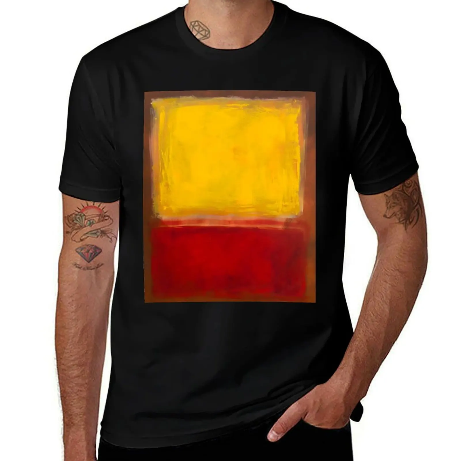 

Mark Rothko T-Shirt man t shirt summer t shirts for man cotton T-Shirt