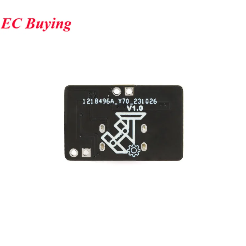 5 pces/1pc 3.7v litro 9v 5v 1a multímetro modificado tipo-c usb 18650 bateria de lítio carregamento impulso descarga ajustar módulo carregador