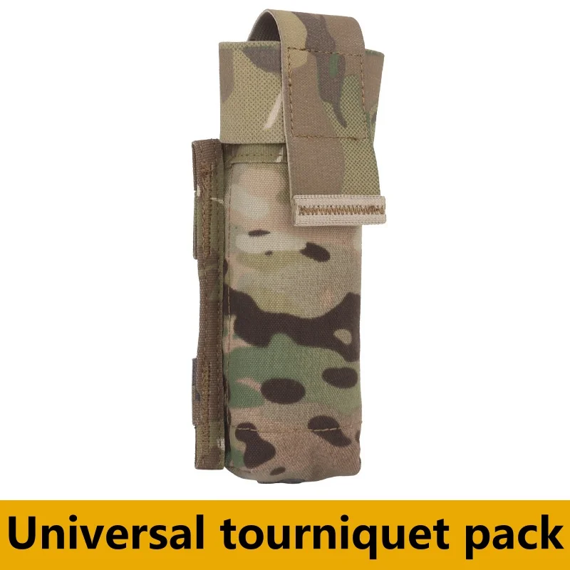 Outdoor Versatile Tourniquet Holder EMT Trauma Kit Storage Micro MED Pouch Molle Mounting Camping Vest Accessories