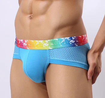 Erkekler Moda Seksi Eşcinsel Klasik erkek Külot Yeni Erkek Pijama Külot Düşük Bel Külot Modal İç Giyim Külot