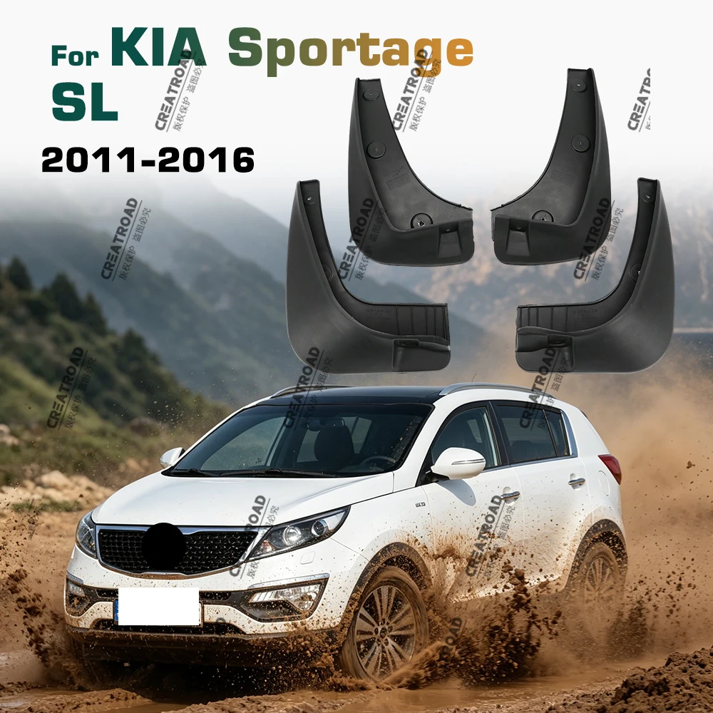 Für kia sportage (sl) 2011 2012 2013 2014 2015 2016 Autozubehör mud flaps Kotflügel Kotflügel