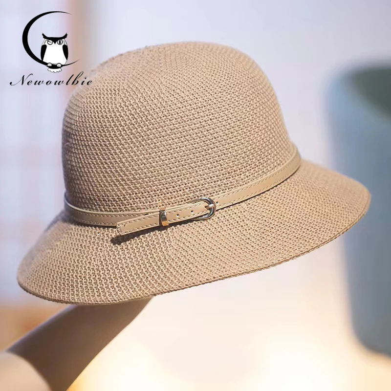 

Fashion Women's Outdoor Sunshade Hat Fisherman Hat Straw Hat Spring/Summer Hollow Breathable Sunshade Versatile Outgoing Sun Hat