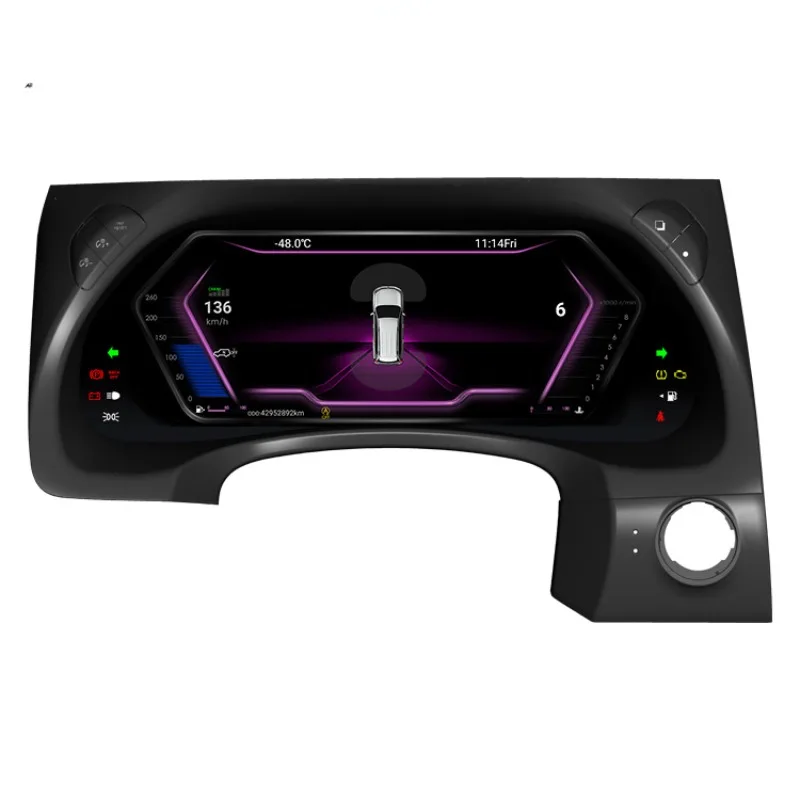 quad-core high precision auto meter dash display for Nissan Patrol Y62 speed meter car dashboard cluster tachometer