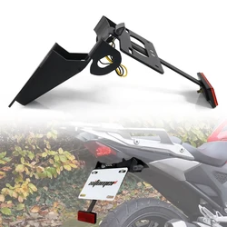 License Plate Holder Fit For Honda NC750X 2021 2022 2023 2024 2025 Motorcycle Rear Tail Tidy Frame Fender Eliminator Bracket Kit