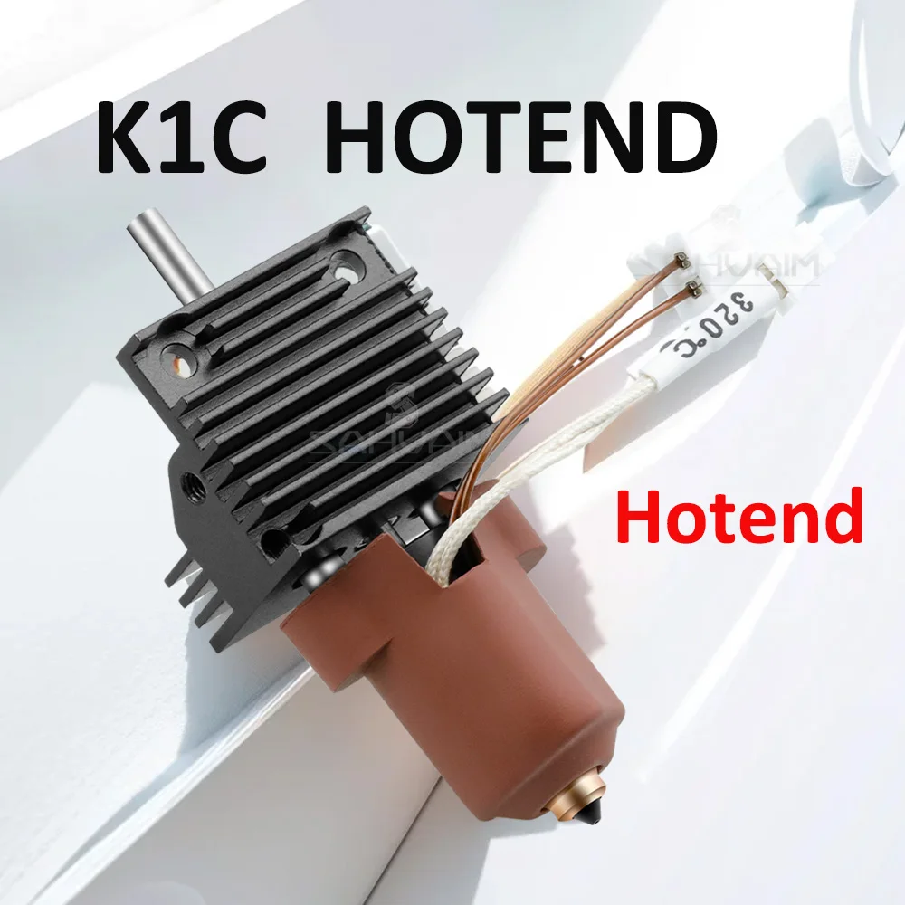 K1C Ceramic Hotend Kit -Quick Swap Nozzle  All-Metal Integrated Extruder Hot End Replacement for Creality K1C 3D Printer