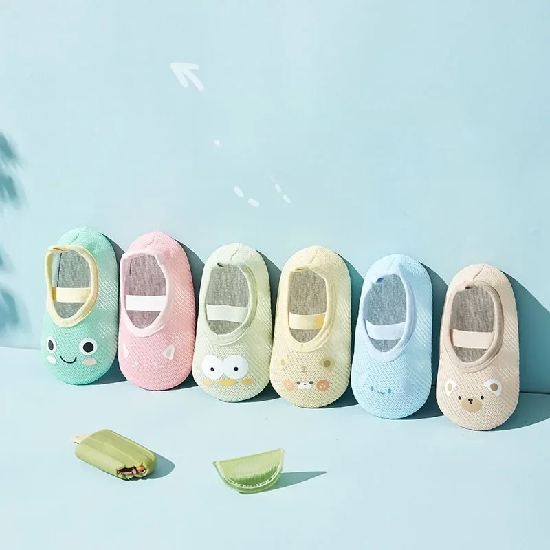 

Unisex Baby Socks 1-3Y Summer Thin Mesh Breathable Non-slip Soft Soled Toddler Shoes Indoor Home Baby Boys Shoes Baby Shoes Girl