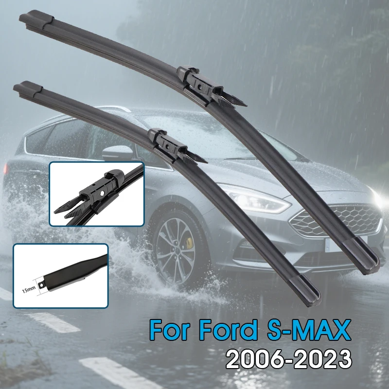 Auto Wischer Klingen Für Ford S-MAX SMAX 2006-2023 Windschutzscheibe Windschutz Frontscheibe Klingen Auto Zubehör