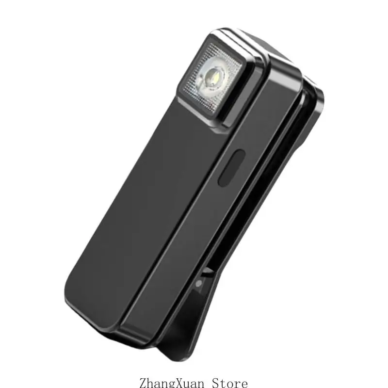 

Rechargeable Small Torches LED Strong Flashlights Outdoor Portable Emergencies Light LED Clip Lamp Running Light